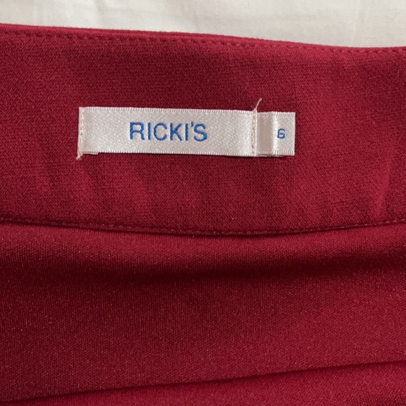 Ricki’s Skirt in Red - Picture 6 of 10